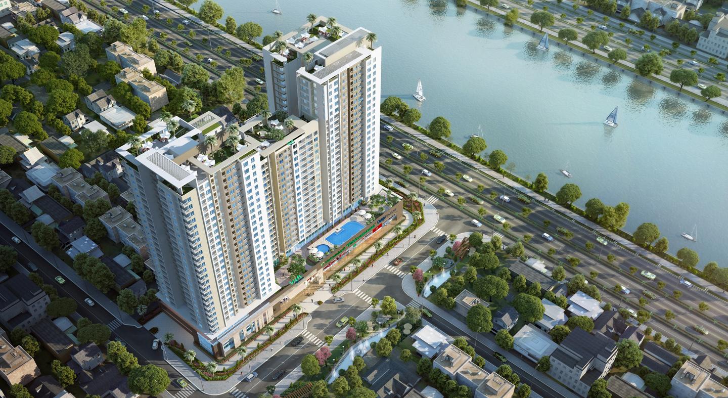 3V Group thi công tấm nhựa compact cho Dự án Viva Riverside 